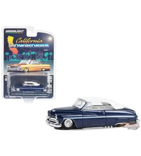 Greenlight 1950 Mercury Fight Chopped Top Convertible 1/64 Model Araba