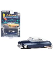 Greenlight 1950 Mercury Fight Chopped Top Convertible 1/64 Model Araba