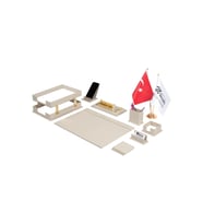 Liya Sümen Takımı 11 Parça Krem Full Set