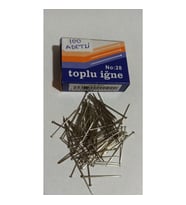 hagiki (1 Adet) Metal Başlı Toplu İğne No 28 (1 Adet)