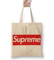 Supreme Bez Çanta Uzun Saplı
