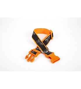 Köpek Desenli Dokuma Köpek Boyun Tasması 3 cm x 36-60 cm Tcu