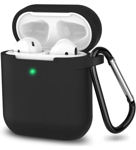 Lexroo AirPods 1/2. Nesil ile Uyumlu İnce ve Hafif Silikon Kılıf, Yumuşak Esnek Tasarım
