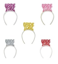 Bride To Be Simli Eva Karışık Renkli Taç 10 Adet