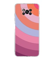 Xiaomi  Poco X3 Pro  Kamera Korumalı Kapak Renk Cümbüşü Tasarımlı Şeffaf  Kılıf