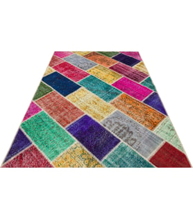 Bej Fuşya Pembe El Dokuma Geometrik Desenli Salon Halısı Modern Bohem Stil Mutfak