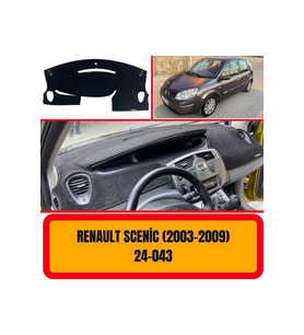 Renault Scenic (2003-2009) Torpido Koruma Koruyucu Kilifi Halisi Örtüsü Aksesuar Yedek Parça