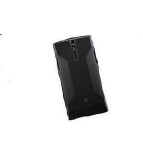 Nillkin Xperia S ile Uyumlu Soft Silikon Kılıf  Siyah Renk