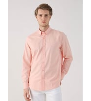 Somon Erkek Regular Fit Oxford Brent Düğmeli Yaka Uzun Kol Gömlek - 94837