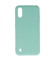 Samsung Galaxy A01 Kılıf Nano İçi Kadife Silikon - Turkuaz