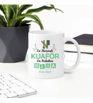 Kuaför Babaya Hediye Kupa (Beyaz)