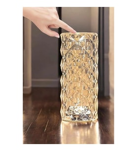 Mey İthalat® Kristal Dokunmatik Ve Kumandalı Masa Ve Gece lambası