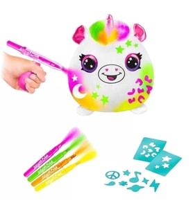 Airbrush Peluş Neon Boyama Seti