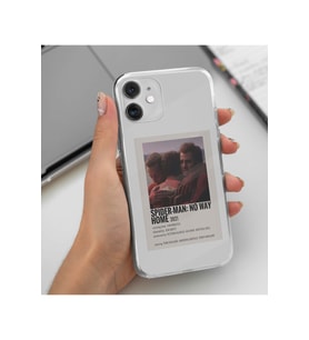 POCO X5 PRO 5G Uyumlu Spider Man: No Way Home Minimalist Poster Tasarımlı Şeffaf Kılıf