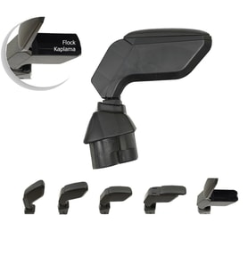Ford Connect Araca Özel Kol Dayama Kolçak Siyah 2002-2009 arası uyumlu Pnd