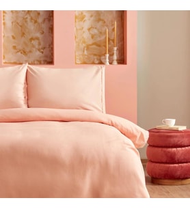 Karaca Home Alia Somon %100 Pamuk Fistolu Çift Kişilik Pike Takımı
