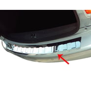 DACİA LODGY 2012- Krom Arka Tampon Eşiği Paslanmaz Çelik