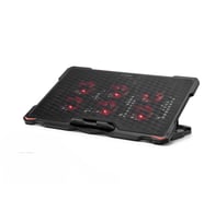 Laptop Soğutucu 6 Fan Led - Siyah HDX4255