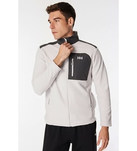 Helly Hansen Erkek Block Polar Ceket (Gri)