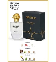DİVERSO W27 KADIN PARFÜM EDP 50 ML VANİLYA & KAHVE  T.C. Sağlık Bakanlığı ÜTS KAYITLI