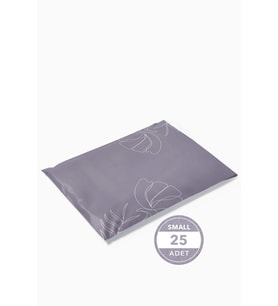 No1 25'li Desenli Kargo Poşeti (Lila)