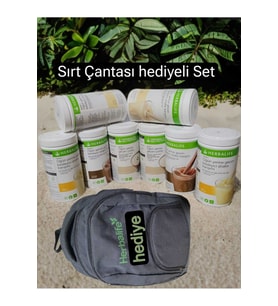 Sırt çantası hediyeli özel set