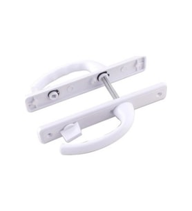 POŞETLİ BANYO-WC - KİLİTLİ BEYAZ PVC KAPI KOLU (5365)