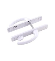 POŞETLİ BANYO-WC - KİLİTLİ BEYAZ PVC KAPI KOLU (5365)