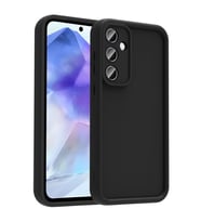 Samsung Galaxy A56 Uyumlu Kılıf Kamera Korumalı Zore Ananas Kapak (Siyah)