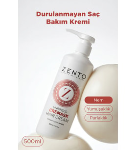 Zento Haır Cream Cremask Durulanmayan Saç Bakım Kremi 500 ml