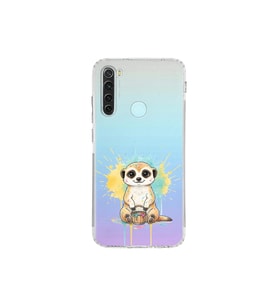Redmi Note 8 ile Uyumlu Splash Mirket Tasarımlı Şeffaf Silikon Kılıf