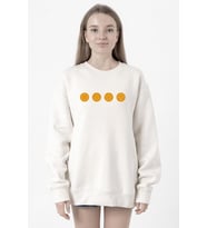Squid Game Dalgona Candy Beyaz Kadın 2ip Sweatshirt