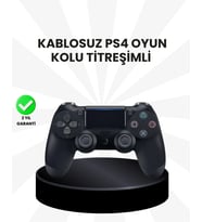 Şarjlı Kablosuz PS4 Oyun Kolu Titreşimli Hassas Kontrol