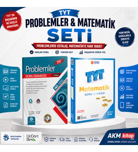Üç Dört Beş TYT Matematik ve Bilgi Sarmal Problemler Soru Bankası 2 Kitap Set