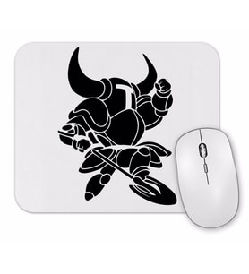 Shovel  Knight Minimalist Mouse Pad