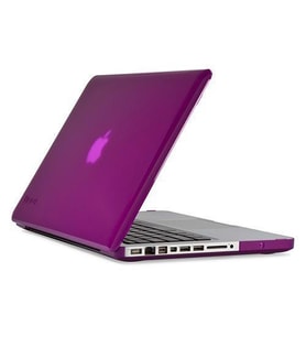 Speck SmartShell Macbook Pro Retina 13" ile Uyumlu Koruma Kılıf Glossy Finish Purple