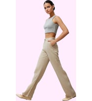 Kadın Cool & Comfort Wide Leg Tencel Jean Pantolon Fonksiyonel Dayanıklı Kaliteli Konforlu