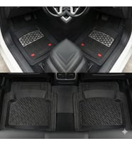 Skoda Uyumlu Octavia Havuzlu Universal Paspas Krom Karbon Parça
