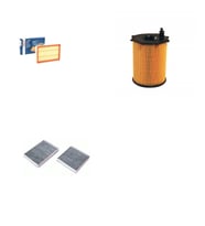 Bosch Filtre Bakım Seti Peugeot 207 1.4 HDI Dizel 2011-2012 Hava + Yağ F. + Polen Filtre Bosch
