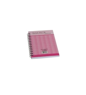 Klas Bloknot Spiralli Yandan Kareli No:2 72 Yaprak (1 Paket 12 Adet)