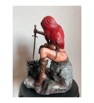 Red Sonja Figür Kızıl Sonya Figür Dekoratif Obje Büyük Boy 25cm