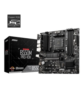 MSI B550M Pro Vdh AM4 Ryzen DDR4 Vga Hdmi Dp