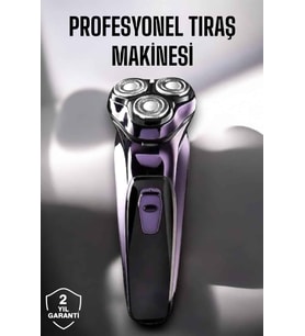 Profesyonel Şarjlı Saç ve Sakal Tıraş Makinesi Hassas Kesim
