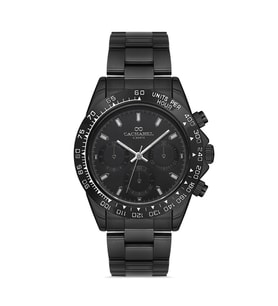 Cacharel Classic Unisex Kol Saati (Siyah)
