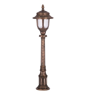 AVONNI BSU-68180-BKR Kahverengi Boyalı Dış Mekan Aydınlatma E27 ABS Polikarbon Cam 25cm