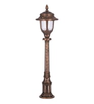 AVONNI BSU-68180-BKR Kahverengi Boyalı Dış Mekan Aydınlatma E27 ABS Polikarbon Cam 25cm