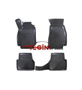 Audi A7 2023 3D Havuzlu Paspas Siyah