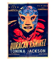 Vintage Meksika Sineması Simgeleri Lucha Libre Tablo Ahşap Poster Dekoratif