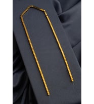 Hematit Doğal Taş Parlak Gold Küp Kesim 3x3mm Dizi [AA]