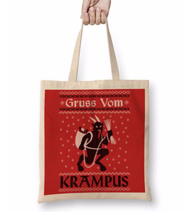 Grus Vom Krampus Bez Çanta Uzun Saplı